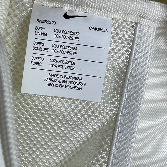 Nike Sportswear Futura 365 Mini Backpack White/Blue One Size 6L CW9301-010 - Picture 6 of 6